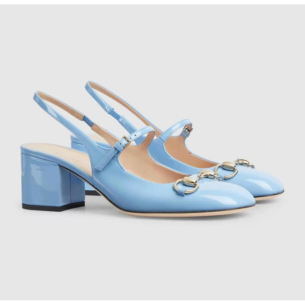 Gucci Horsebit Patent Leather Pumps (Please request your size for purchasing )